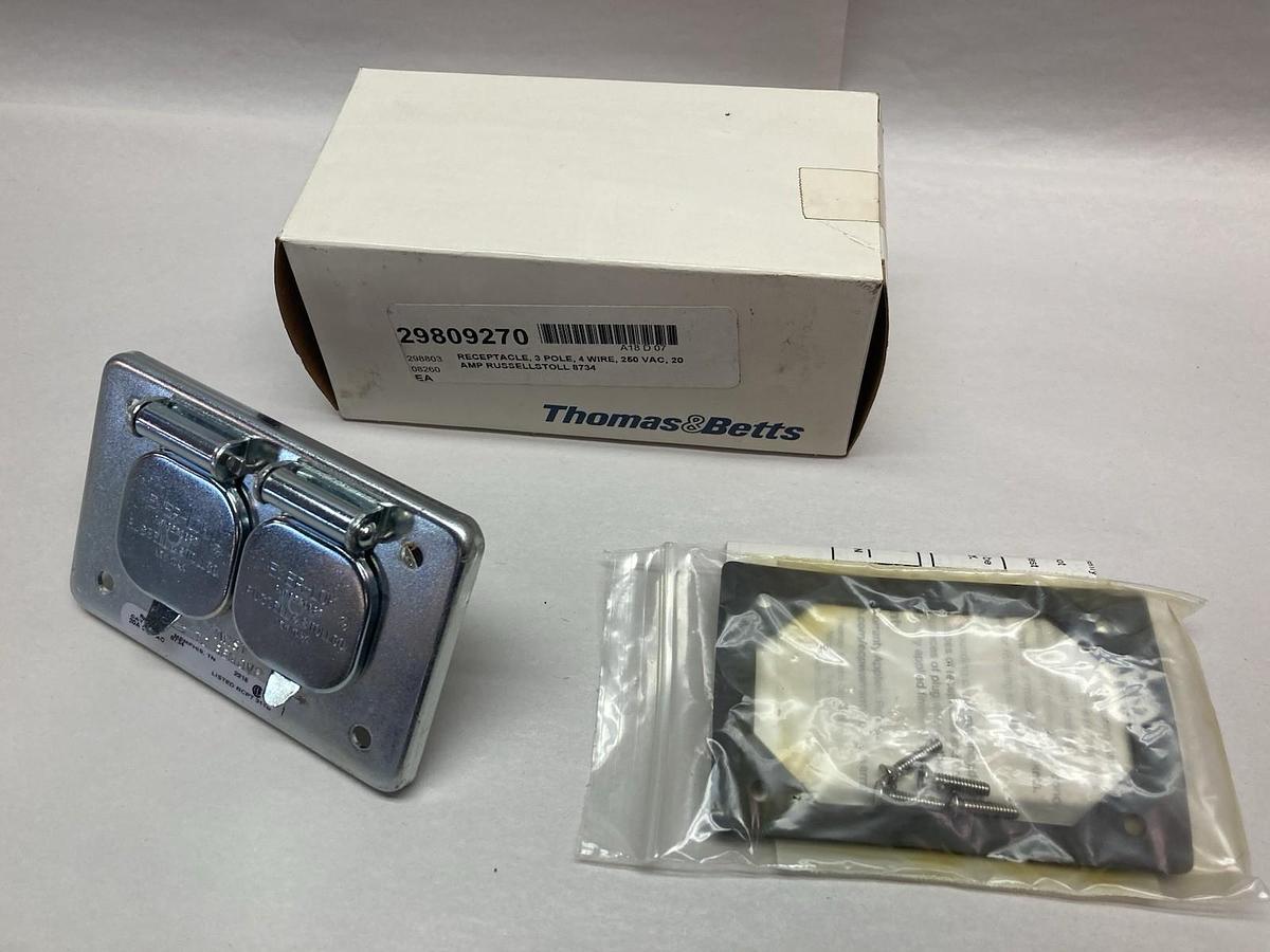 Thomas & Betts ABB,8734,Duplex Receptacle