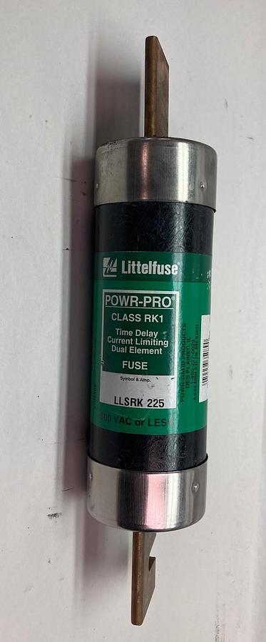 Littlefuse,LLSRK 225,Time Delay Fuse Class RK1