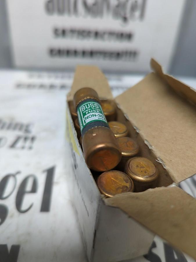 COOPER BUSSMANN,NON-30,FUSE 30 AMP BOX OF 10 NOS