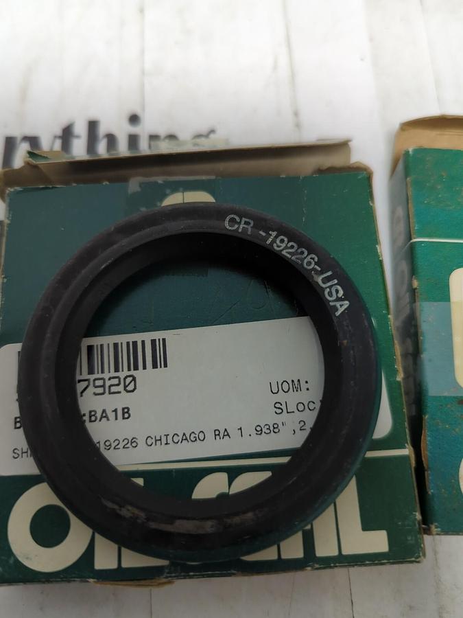 CHICAGO RAWHIDE,19226,OIL SEALS 1.938 IN X 2.627 IN LOT OF 2 NOS