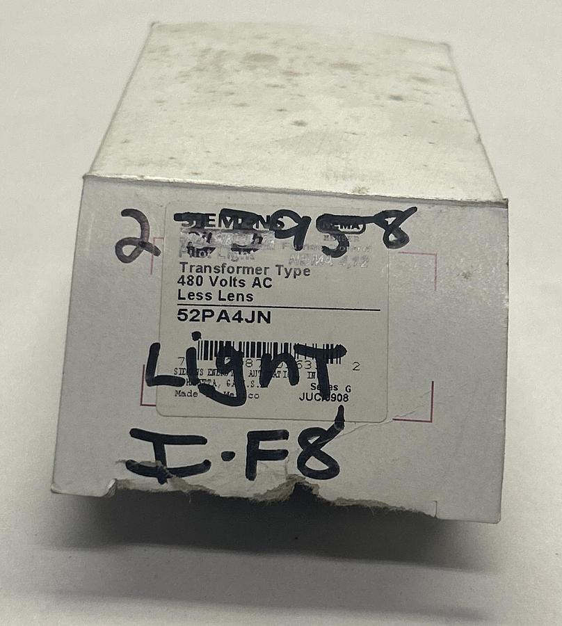 SIEMENS,52PA4JN,PILOT LIGHT NOS