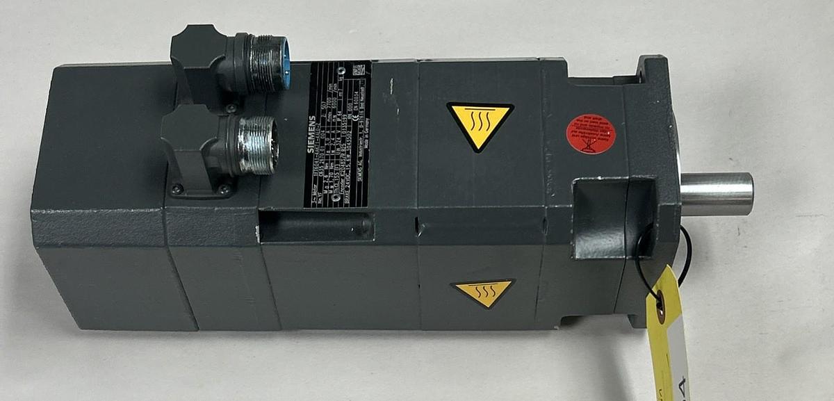 Used SIEMENS,1FT6041-4AK71-4AL0-Z,SERVO MOTOR 6000-7700 RPM 324V 24VDC BRAKE