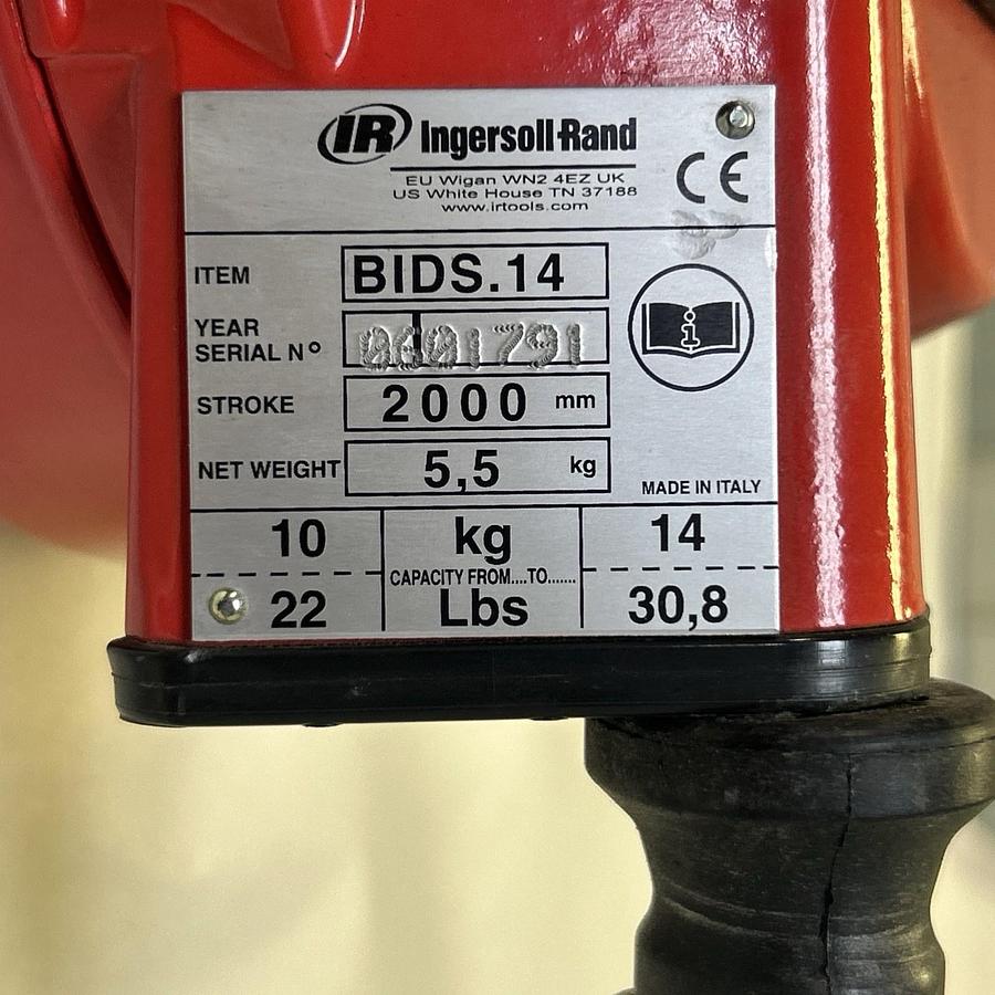 Used INGERSOLL-RAND,BIDS.14,SPRING BALANCER