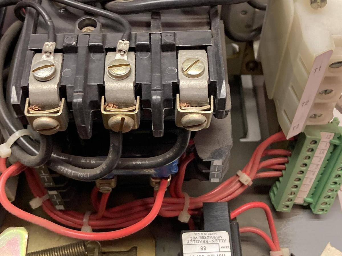 Used Allen Bradley,2100,2103L Size 1 Starter 15 INCH MCC Bucket 10amp Breaker