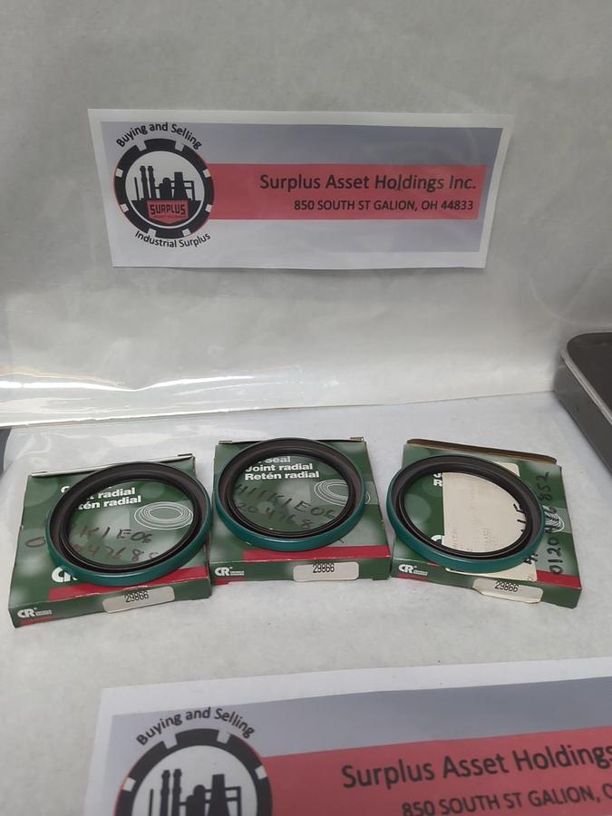 CHICAGO RAWHIDE,29866,OIL SEAL LOT OF 3 NOS