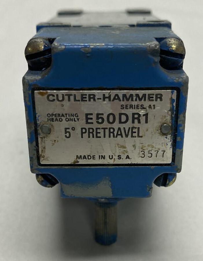 Used Cutler-Hammer,E50SA,Series A1 Limit Switch