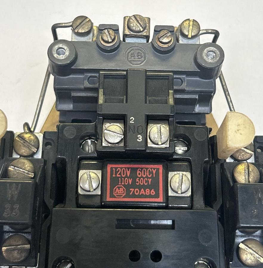 Used ALLEN BRADLEY,709AOD,SIZE 0 MOTOR STARTER