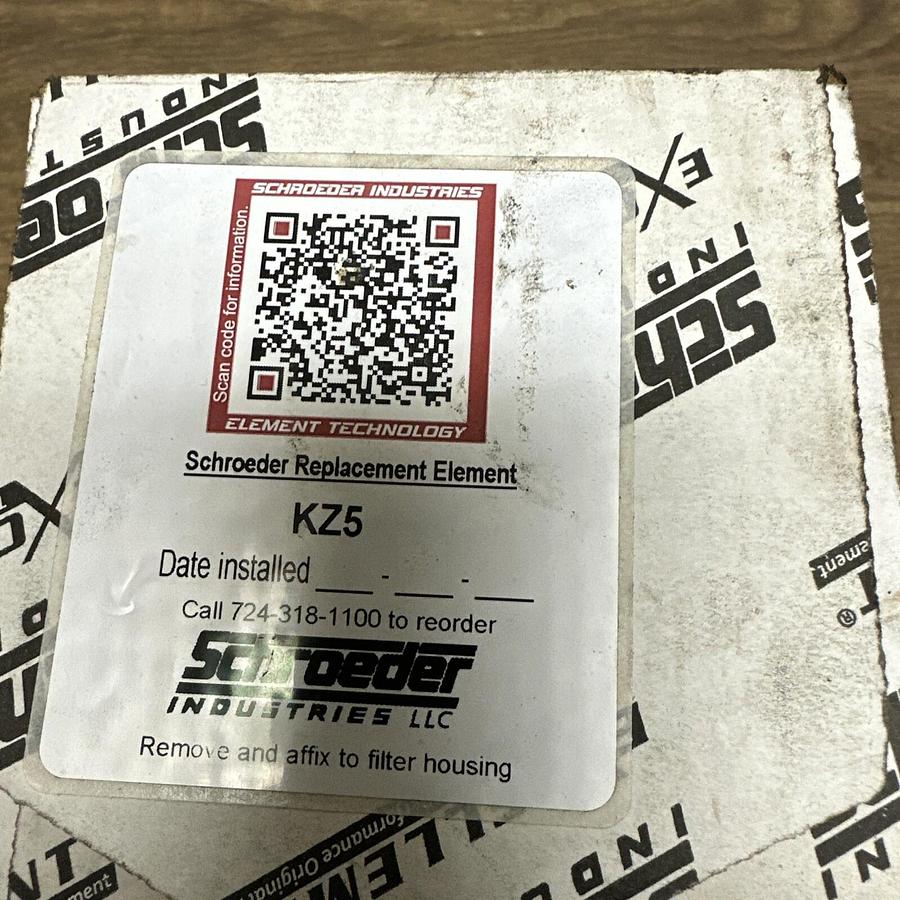 Schroeder,KZ5,Replacement Element