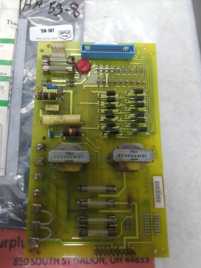 Used GE,DS3800DPSS1B,SILTRON P/S BOARD PRE-OWNED