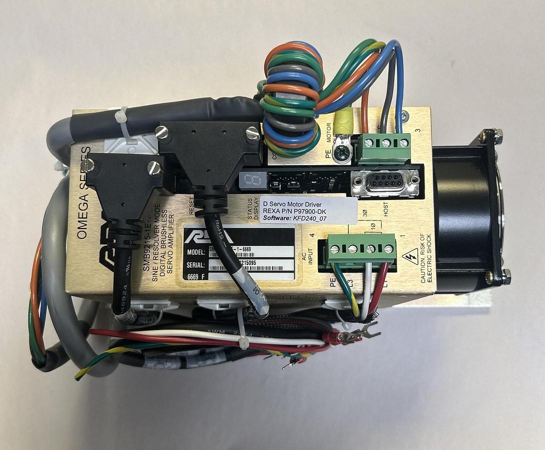 REXA OMEGA,SMB9215-1E-1-6669,SERVO AMPLIFIER NOS