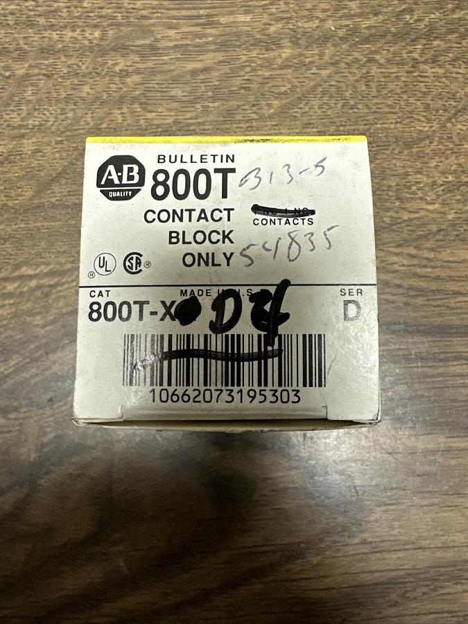Allen Bradley,XD-4,Contact Block