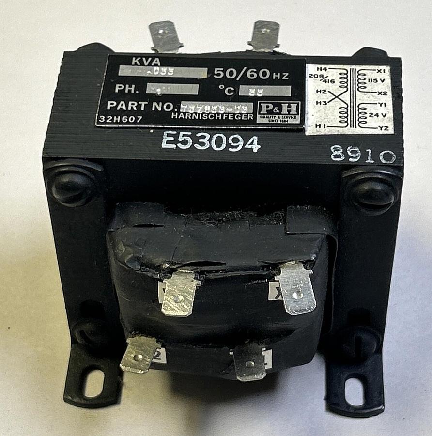 P&H,75Z653-D3,TRANSFORMER .055KVA NOS