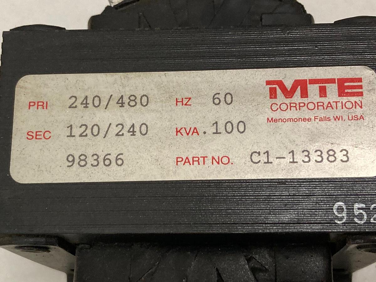 Used MTE,C1-13383,Transformer 60HZ