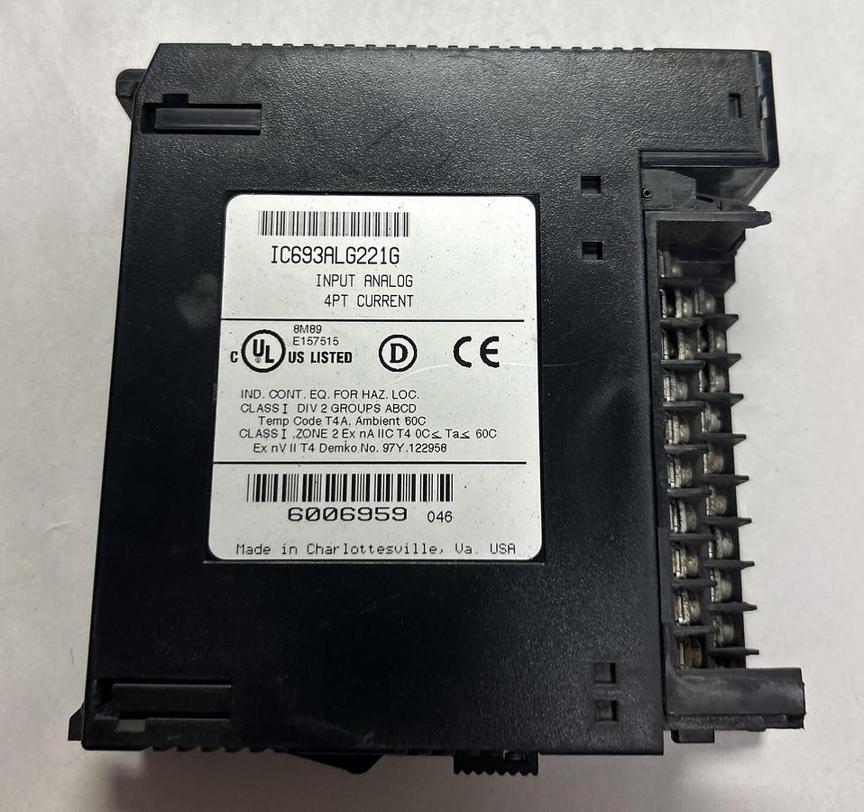 Used GE FANUC,IC693ALG221G,INPUT MODULE