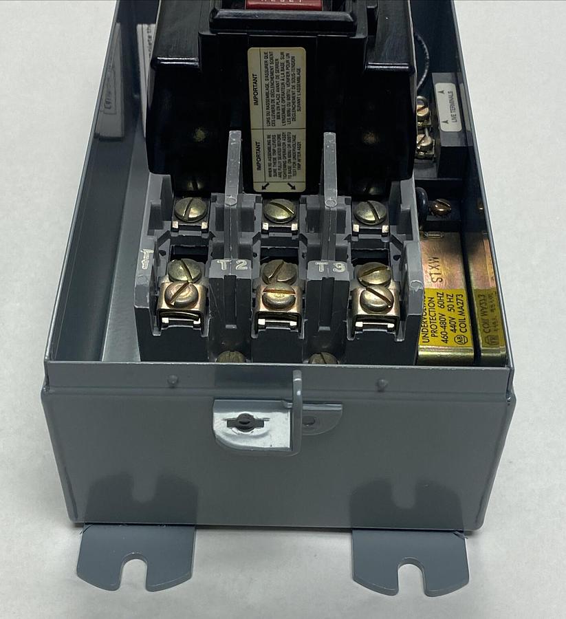 ALLEN BRADLEY,609U-BJB,SER K MANUAL STARTER NO COVER NEW NO BOX