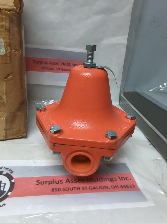 CASH VALVE,BFEWSSBBS01AD,PRESSURE REDUCING VALVE SIZE 1 SET 90 PSI NOS