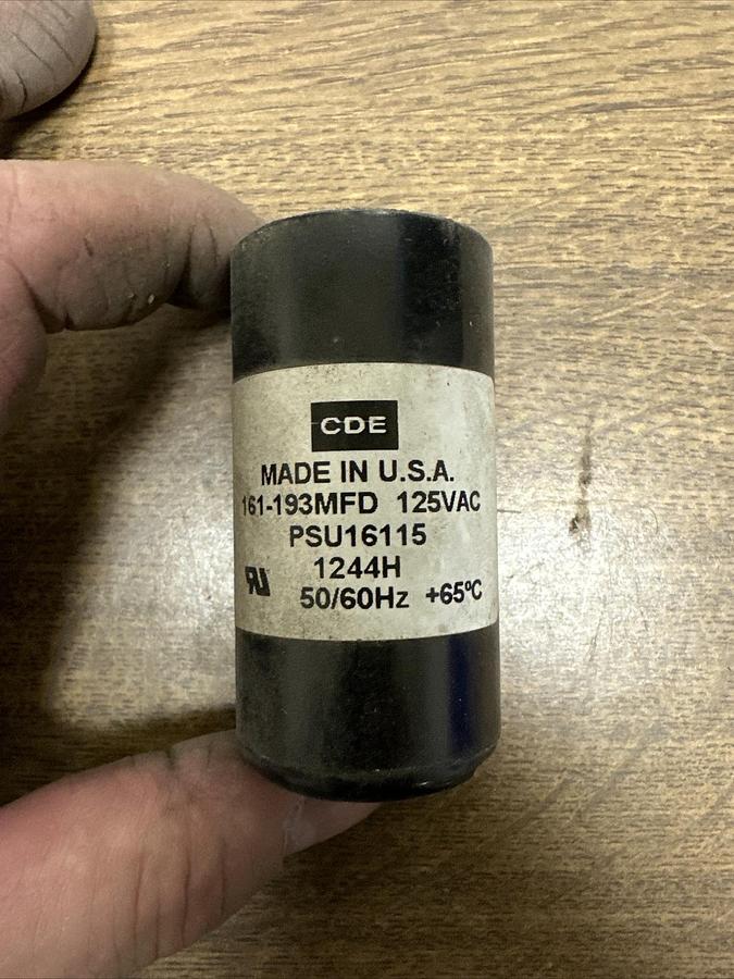 Used CDE,PSU16115,Capacitor