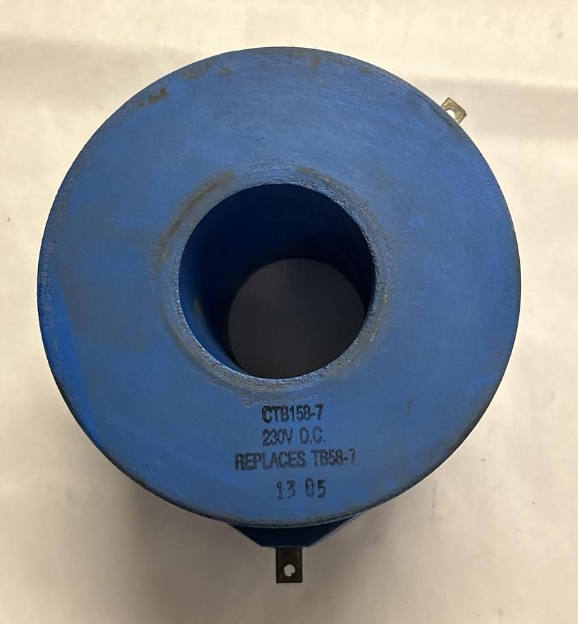 Used ATON,0CTB-000158-0007/CTB158-7,COIL 230VDC