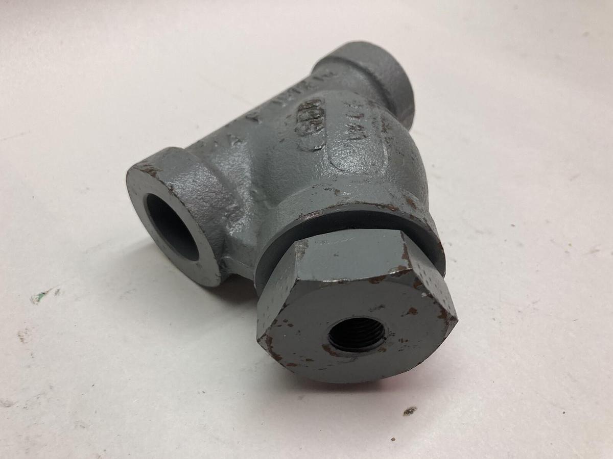 Used Mueller,1812,3/4 Inch Y Pipe Strainer