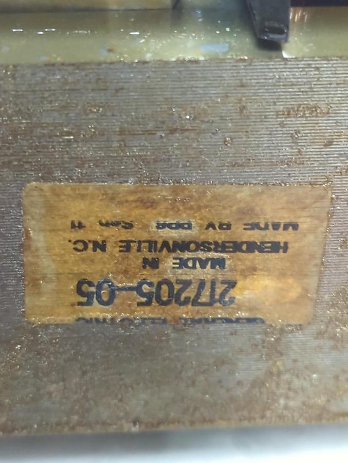 Used GENERAL ELECTRIC,217205-05,TRANSFORMER 35-430908-01 PRE-OWNED
