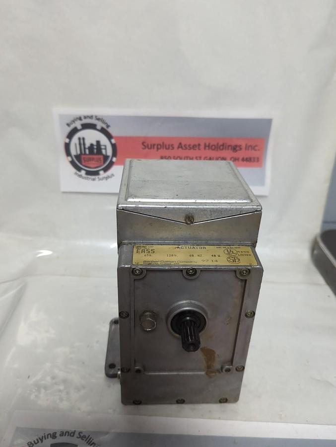 Used BARBER-COLMAN,EA55,ACTUATOR 65A 120V 60HZ 40W PRE-OWNED