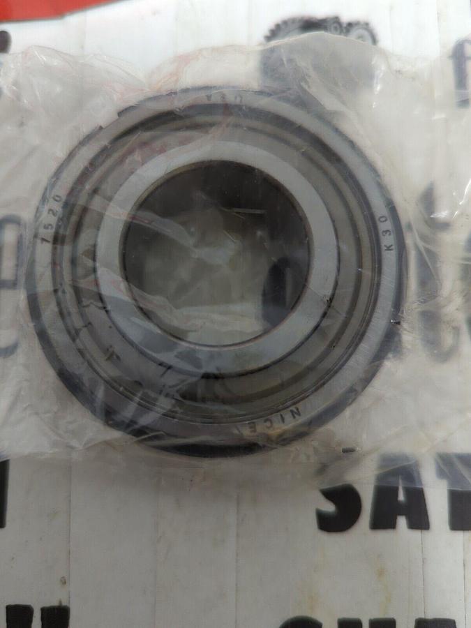 NICE,7520 DLGTNTG18,DOUBLE SHIELDED BALL BEARING W/SNAP RING 1-1/4 IN BORE NOS