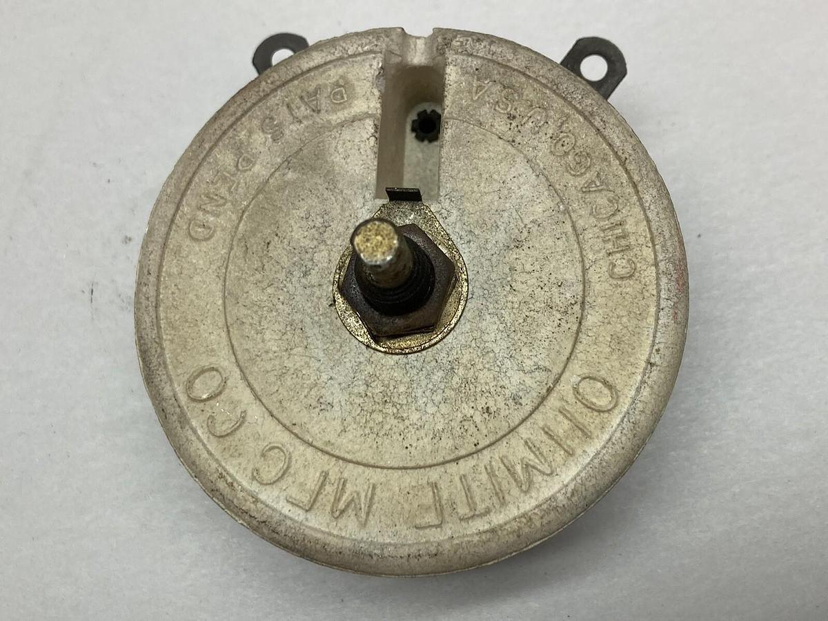 Ohmite,0460 214L,Rotary Rheostat 2500 OHM 0.20A