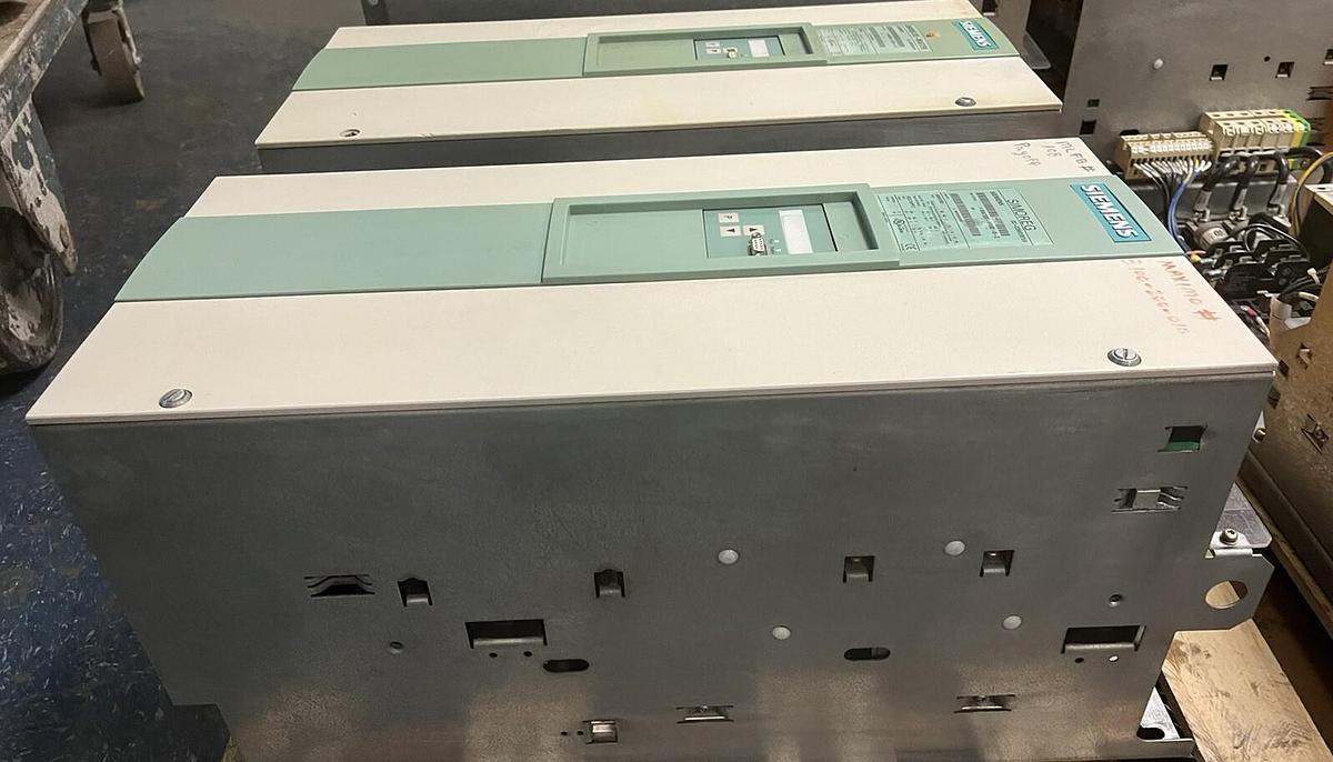 Used SIEMENS,6RA7085-6FV62-0-Z,SIMOREG DC CONVERTER OUTPUT 500VDC 430A