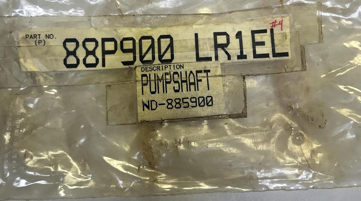 Used UNBRANDED,88P900 LR1EL,PUMP SHAFT