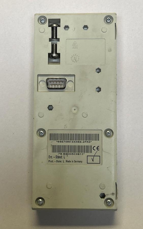 Used SIEMENS,6SE7090-0XX84-2FK0,VECTOR / MOTION CONTROL INTERFACE KEYPAD