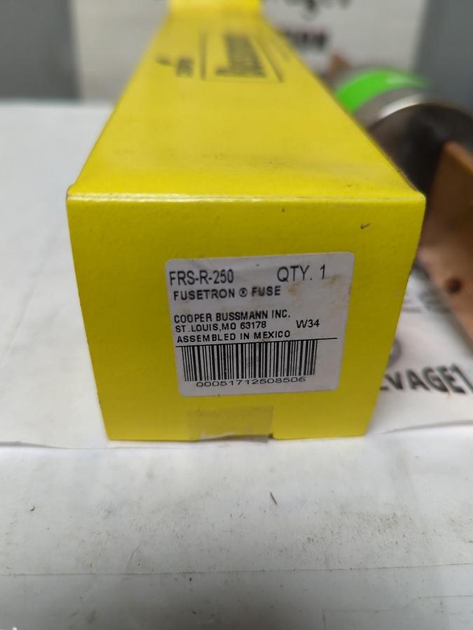 COOPER BUSSMANN,FRS-R-250,FUSETRON 250 AMP FUSE NEW