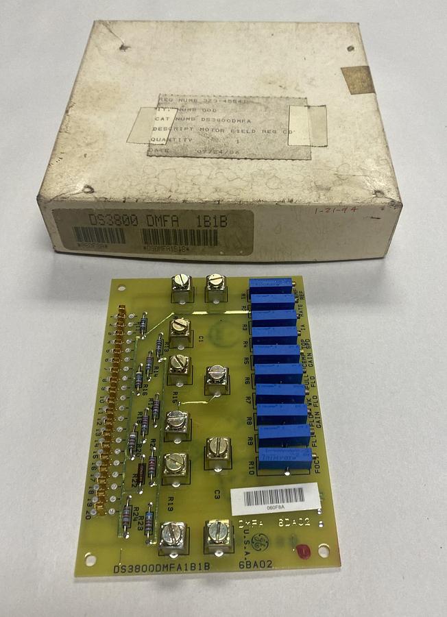 GENERAL ELECTRIC,DS3800DMFA1B1B,MOTOR FIELD REGULATOR NOS