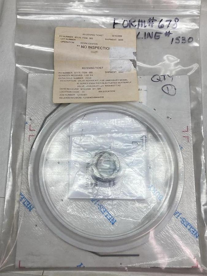 Jamesburry,Model 6" Series 830W,Valve Repair Kit