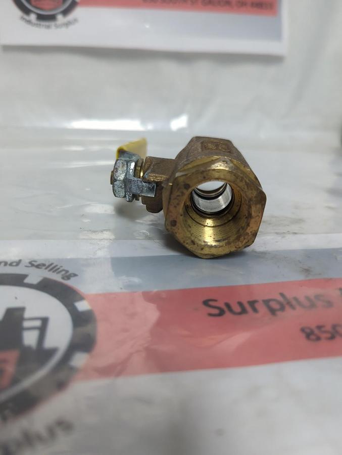 Used APOLLO,600CUP,BALL VALVE 3/4 INCH PRE-OWNED
