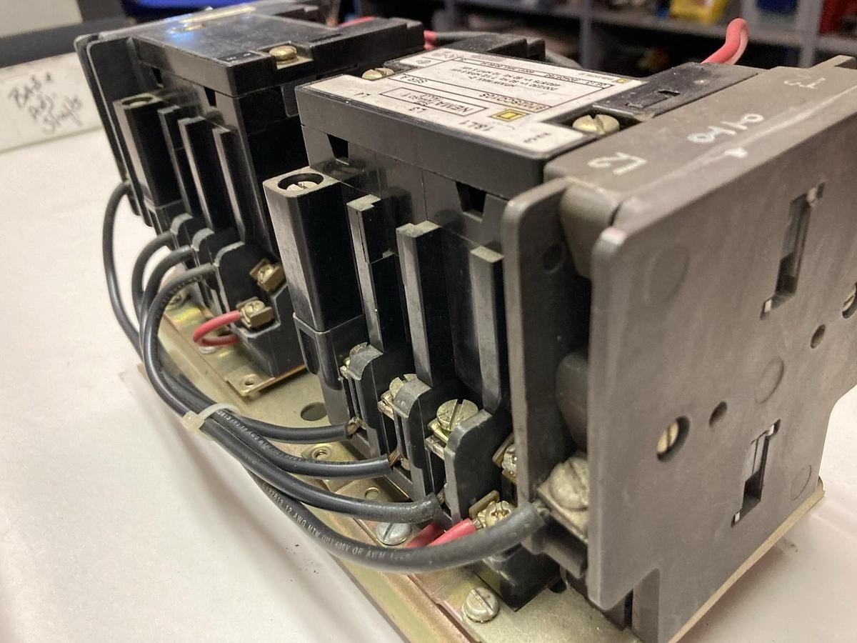Used Square D,8702SCO10S,Nema Size 1 Magnetic Starter
