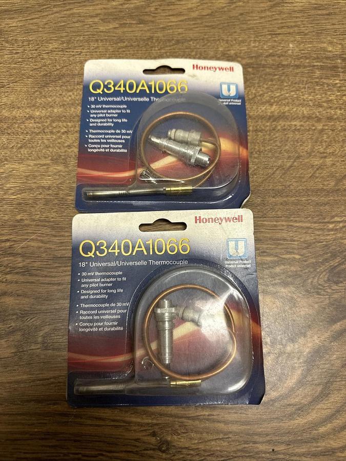 Used Honeywell,Q340A1066,Universal Thermocouple LOT of 2