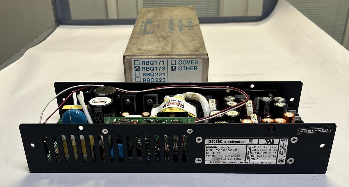 ACDC,RBQ-173,POWER SUPPLY NOS