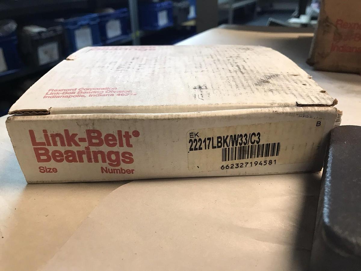 Link Belt,PLB6848FR,Pillow Block Bearing Assembly 22217LBK/W33/C3 Bearing