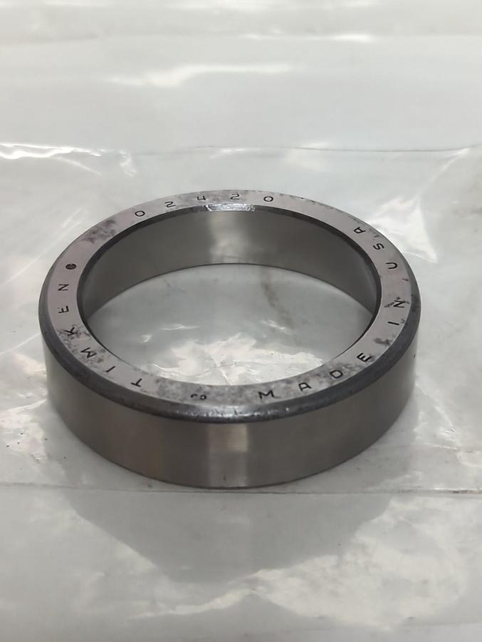 Used TIMKEN,02420,ROLLER BEARING CUP PRE-OWNED