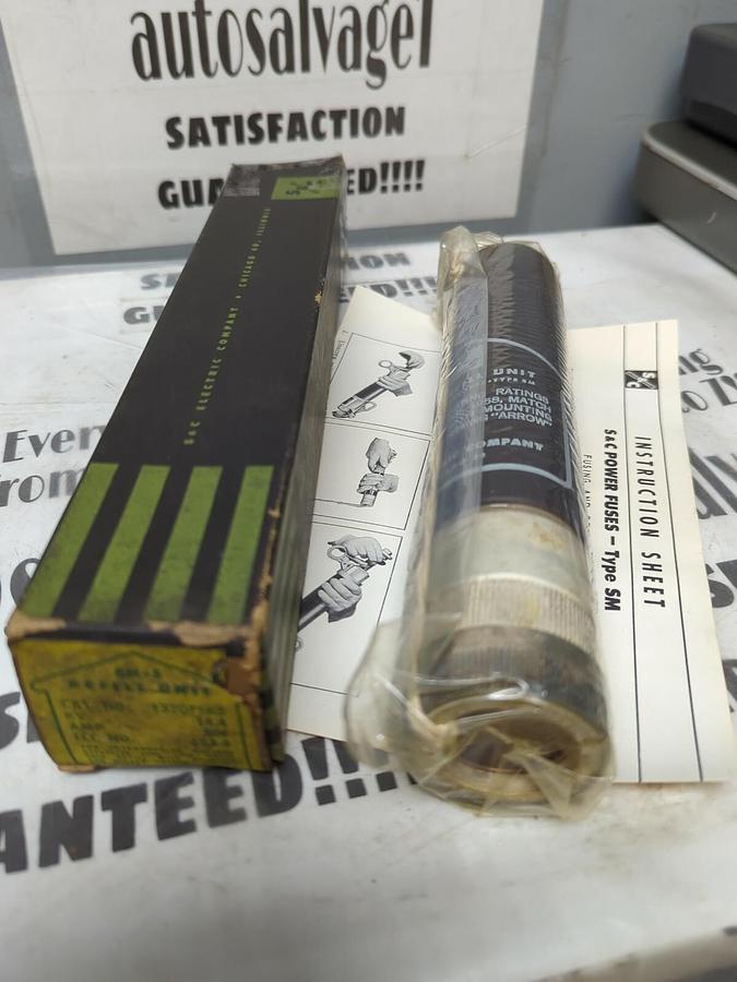 S & C,132075R3 SM-5,REFILL UNIT KV-14.4 AMP-50E TCC NO-153-4 NOS