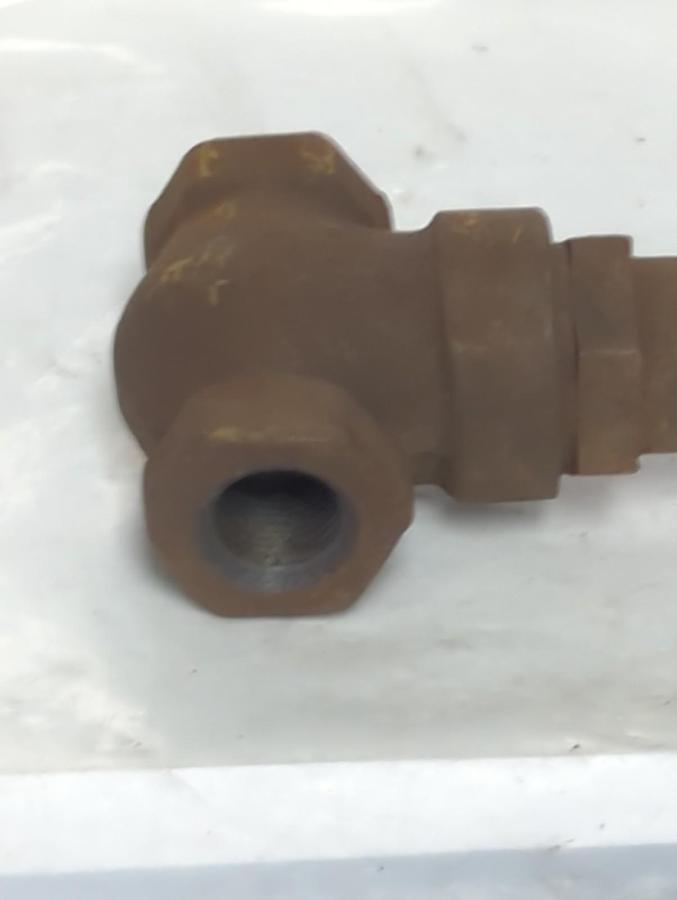 Used HENRY VOGT,E-30103-R9,GATE VALVE 3/8 INCH PRE-OWNED