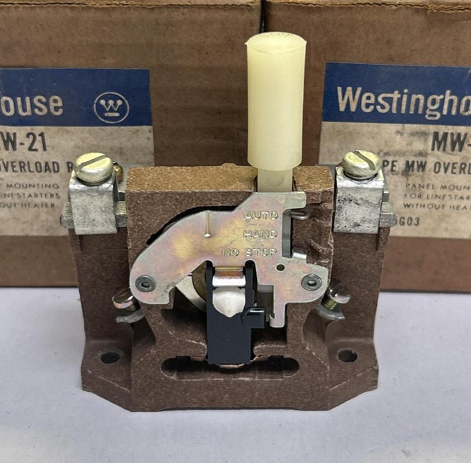 WESTINGHOUSE,MW-21,OVERLOAD RELAY LOT OF 2 NOS