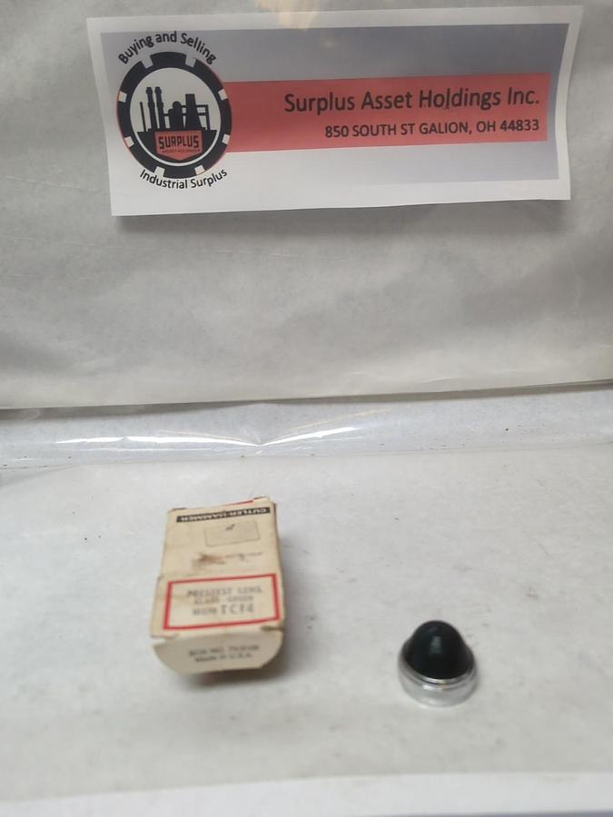 CUTLER-HAMMER,10250 TC14,PRETEST LENS GLASS GREEN NOS