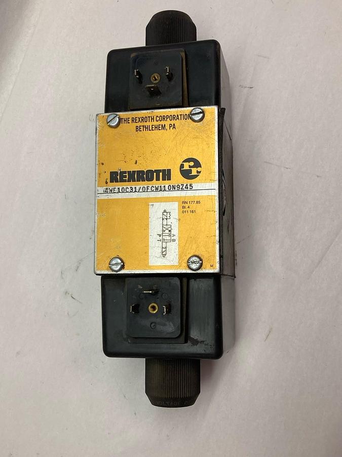 Used Rexroth,4WE10C31/OFCW110N9Z45,Hydraulic Valve