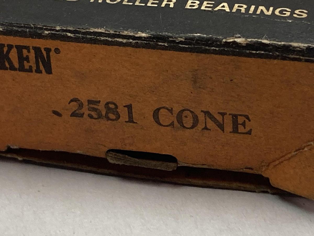 Timken,2581,Roller Bearing Cone
