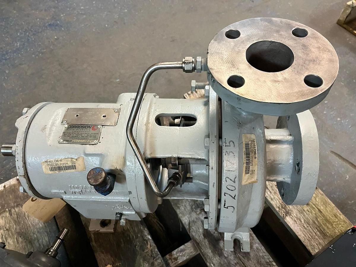 Used INGERSOLL DRESSER,HQC2,CENTRIFUGAL PUMP 3X2X8