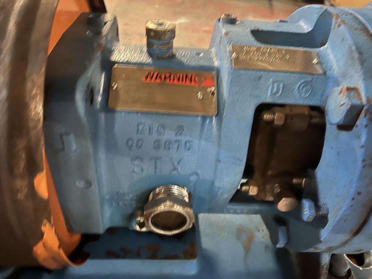 Used GOULDS,3196,STX CENTRIFUGAL PUMP 1X1.5-6 MOTOR 7.5HP 3525RPM 3PH