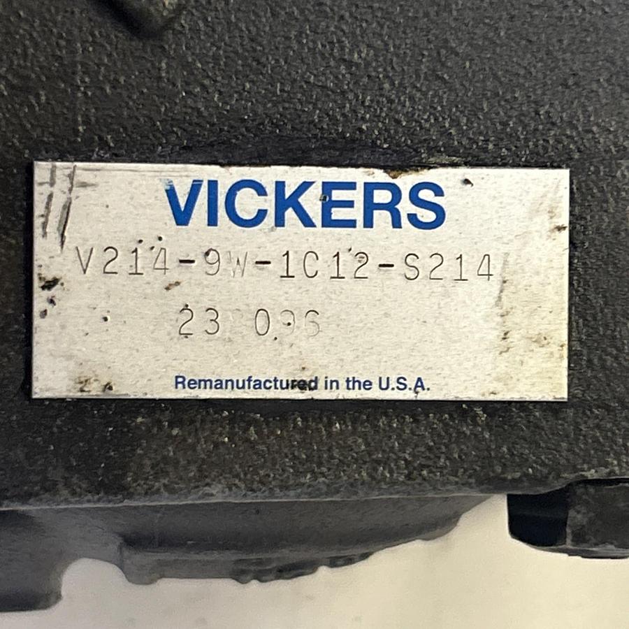 Used VICKERS,V214-9W-1C12-S214,HYDRAULIC VANE PUMP
