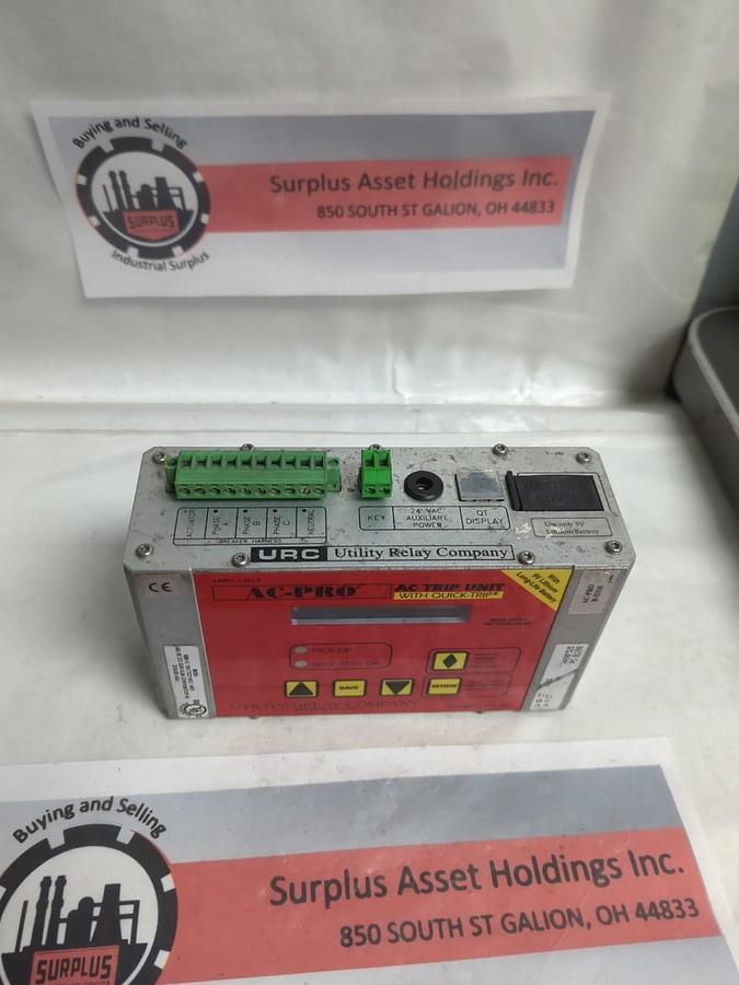 Used UTILITY RELAY COMPANY,T-361-2,AC-PRO AC TRIP UNIT PRE-OWNED
