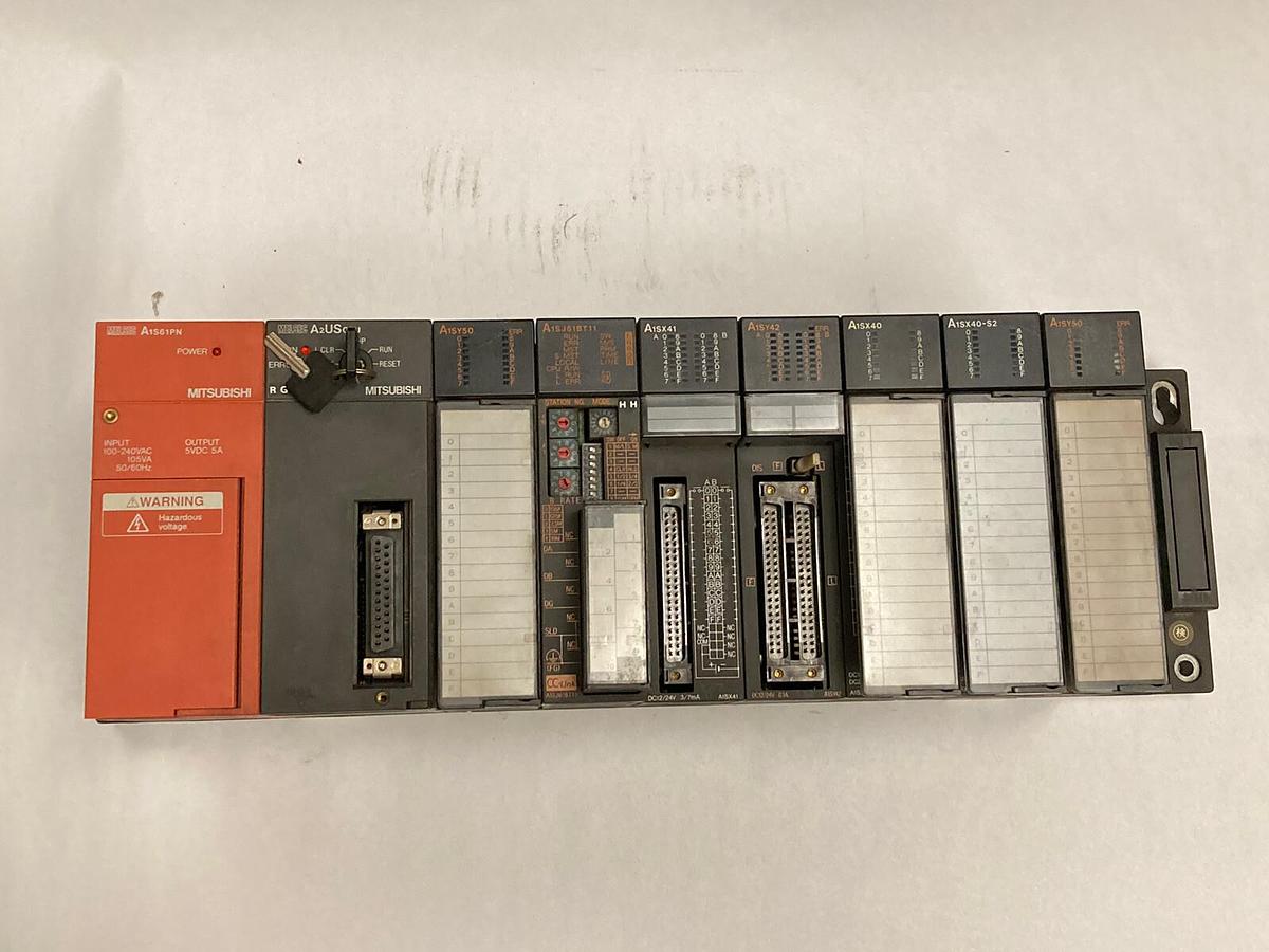 Used Mitsubishi,A1S61PN/A2USCPU/A1SY50/A1SJ61BT11/A1SX41/A1SY42/A1SX40/A1SX40/A1SY50,